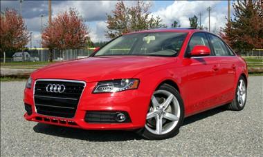 2009_Audi_A4_redcolour